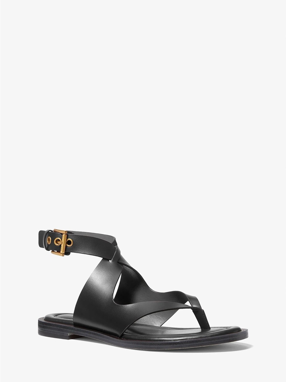 Michael Kors Irene Leather Ankle-Strap Sandal